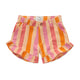 Ruffle Shorts Stripes Nectarine