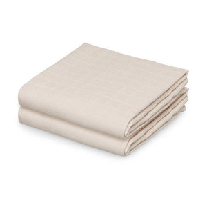 Muslin Cloth Pack of 2 Ivy Almond
