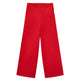 Straight Trousers Red