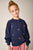 Bisous Sweater Dark Blue