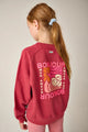 J'Adore Sweater Bordeaux Red