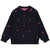 Bisous Sweater Dark Blue