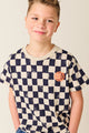 Shallow T-Shirt Dark Blue