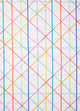 Laura's Grid Fitted Sheet