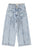 Flare Trousers Fadded Light Blue Denim