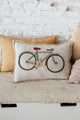Floor Cushion Bike Off White