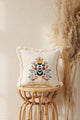 Folk Cushion With Embroidery