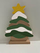 Colored Christmas Stacker Green