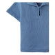 Timmy Waffle Knit Polo Shirt With Toucan Embroidery