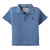 Timmy Waffle Knit Polo Shirt With Toucan Embroidery