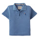 Timmy Waffle Knit Polo Shirt With Toucan Embroidery