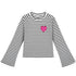 Heart Stripes Longsleeve T-Shirt