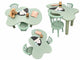 Wiggly Table Green
