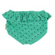 Hearts High Waisted Baby Shorties Green & Black