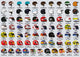 Grand Prix Driver Helmets 1000 pc Jigsaw