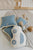 Cushion with Fringe Jeans Soft Denim
