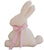 Easter Bunny Pillow Pink Bow