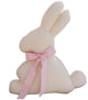 Easter Bunny Pillow Pink Bow