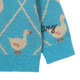 Swans Baby Cardigan Base Cyan