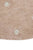 Washable Rug Round Dot Rose