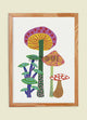 Giant Mushrooms Poster