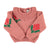 Jacquard Sweater With Collar Pink
