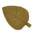 Leaf Cushion French Linen Moss Green