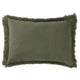 Landscape Rectangular Fringes Cushion Vetiver 45x30 cm