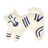 Tiger Embroidery Cushion Blue, Natural 40x32 cm
