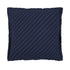 Landscape Waffle Square Cushion Stripes Cobalt 45x45 cm