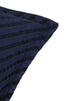 Landscape Waffle Square Cushion Stripes Cobalt 45x45 cm