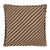 Landscape Waffle Square Cushion Stripes Sesame 45x45 cm