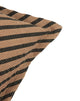 Landscape Waffle Square Cushion Stripes Sesame 45x45 cm