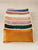 Soft Velvet Bolster with Fringe Light Pink