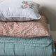 Square Blanket Single/Twin Light Teal