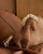 Horse Rattle French Linen Noisette