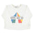 "Here We Go" Longsleeve T-Shirt Ecru