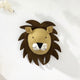 Animal Head Lion Beige