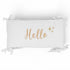 Cot Bumper Washed Stars Ecru