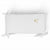 Cot Bumper Washed Stars Ecru