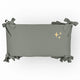 Cot Bumper Washed Stars Forest Green