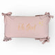 Cot Bumper Washed Stars Pink