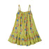 Ophelia Baby Dress Vite Fiorita Limone