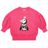 Penguin Puff Sweatshirt Pink