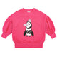 Penguin Puff Sweatshirt Pink