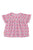 Cherries Peter Pan Collar Baby Shirt Lilac