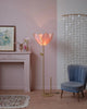 Fleur Floor Lamp Double Blush