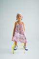 Ophelia Dress Vite Fiorita Camelia