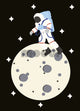 Man on The Moon Poster