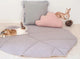 Linen Cloud Cushion Powder Pink